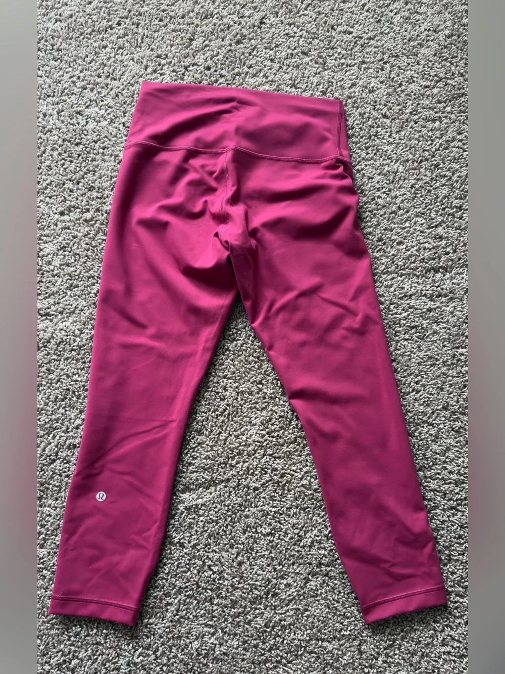 Lululemon Wunder Under High-Rise Crop 23” Magenta Smoke